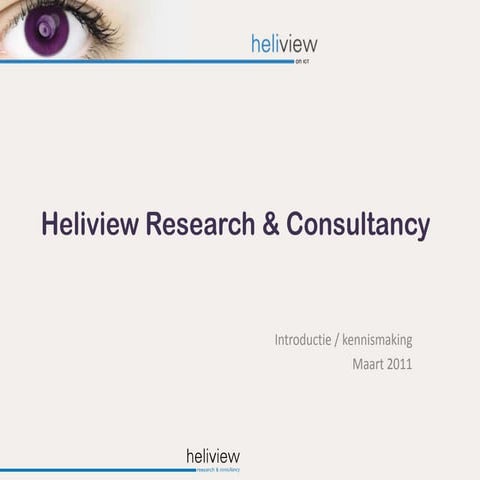 Heliview on ICT introduction