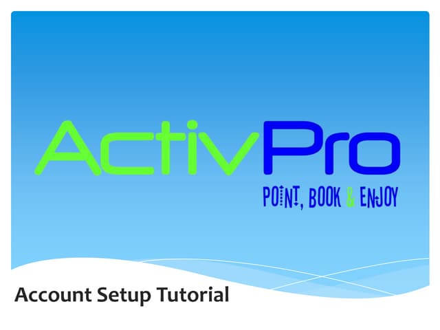 110216 activ pro tutorial