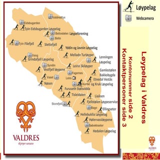 Løypelag i Valdres -Skiløyper