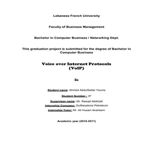 VoIP GP ( Updated with Int )