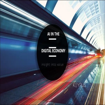 Big Data LDN 2017: AI in the digital economy