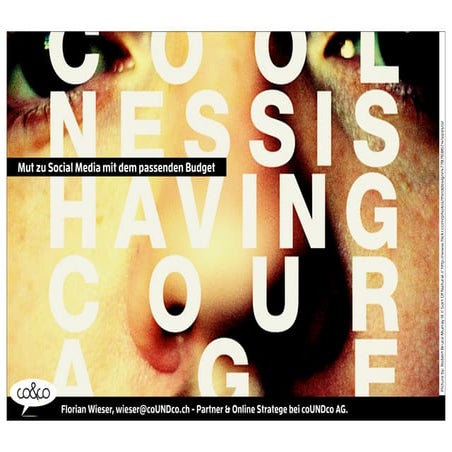 Mut zu Social Media mit dem passenden Budget