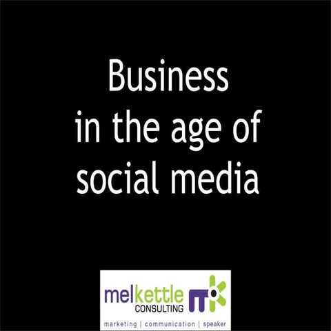 Social Media for Biz, QAC, March 2011