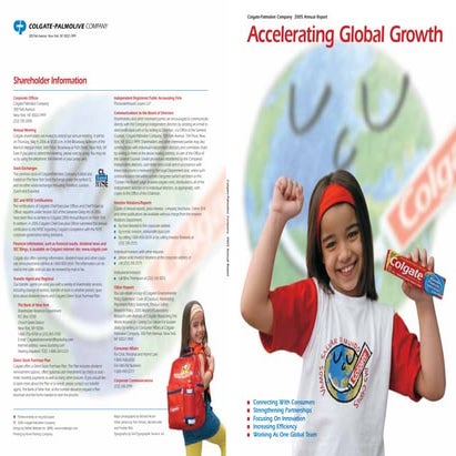 colgate-palmolive 2005 Annual