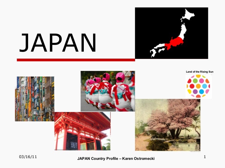 Japan the land of the