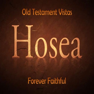 110515 forever faithful   hosea