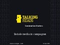 Kortomcongres 17/5/11 - Talking Heads: Sociale media in campagnes