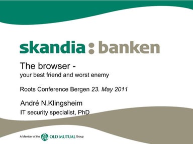 Browser security — ROOTS