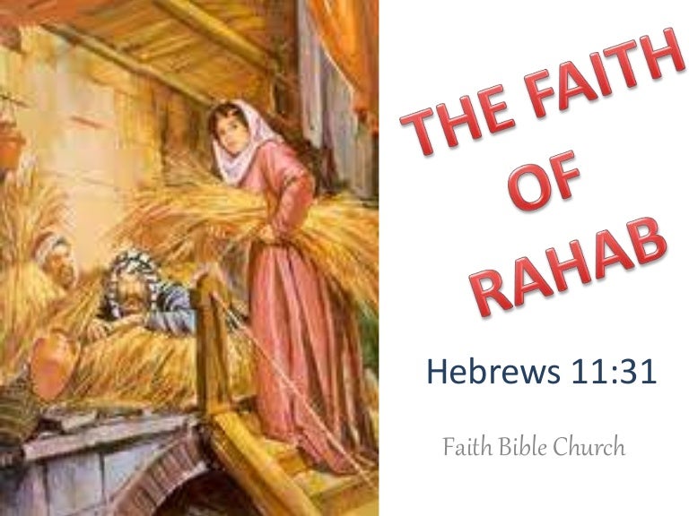 The Faith Of Rahab