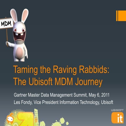 Taming the Raving Rabbids: The Ubisoft MDM Journey