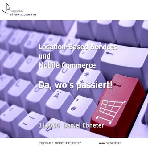 Location Based Services & Commerce