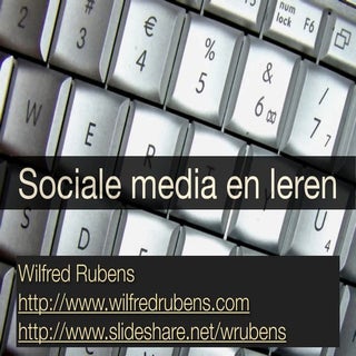 Sociale media en leren SPOK-week