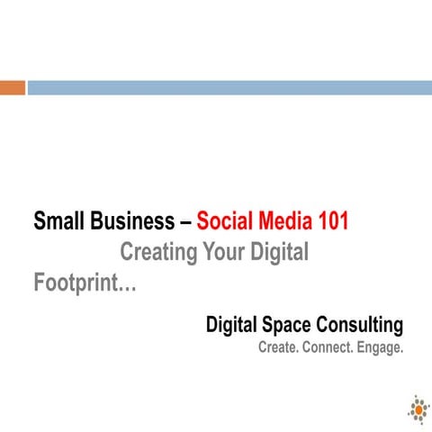 Small Business Social Media 101