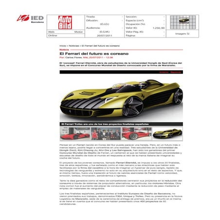 Clipping Autobild 20/07/11 @iedbarcelona