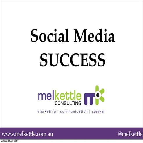Social Media Success - Practice Success Conference 