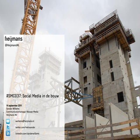Presentatie Bouw & Social Media #SMC073