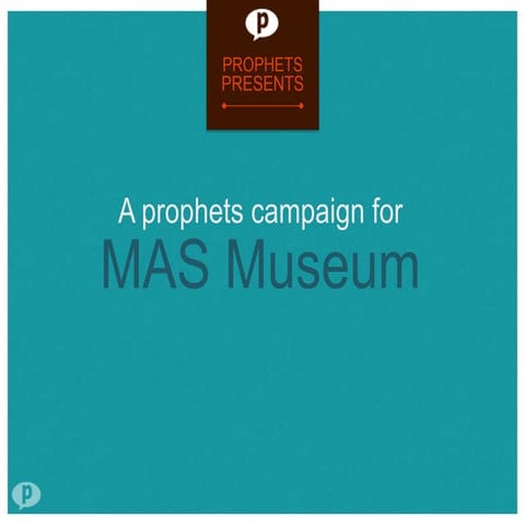 Prophets - Mas Live Tour