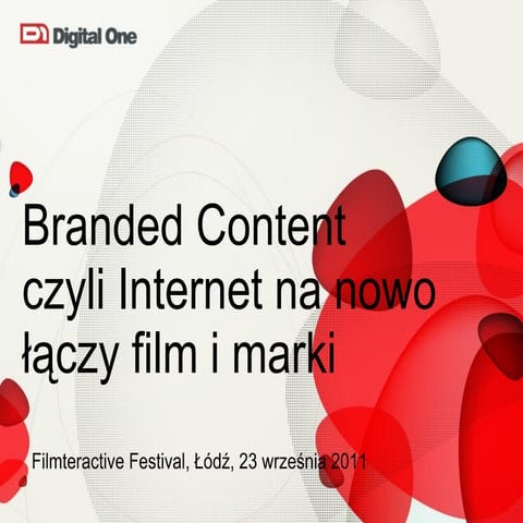 110922 Filmteractive Festival - digital branded content