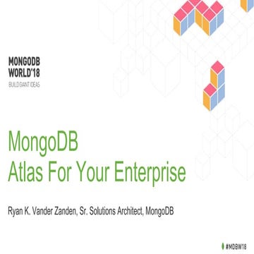MongoDB Atlas for Your Enterprise