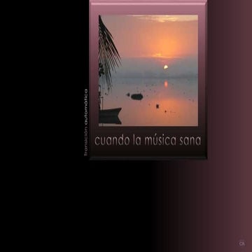 Cuando la musica sana - darián stavans [cr]