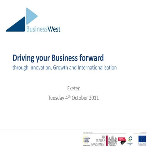 04.10.11 - Driving your Business Forward - Exeter