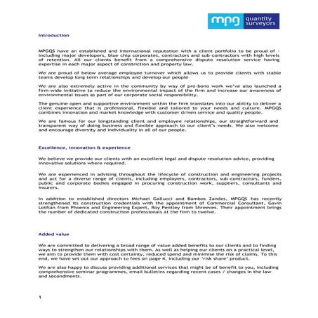 111025 Claims Capability Statement | PDF