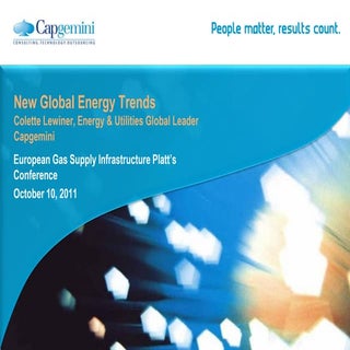 New Global Energy Trends