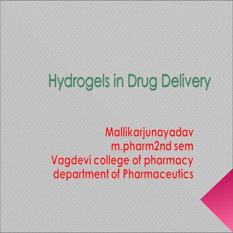 superporus hydrogels