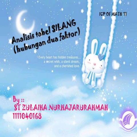 analisis tabel silang