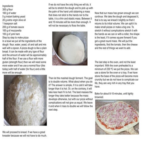 “Homemade Pizza Perfection”:6 Easy Steps | PDF