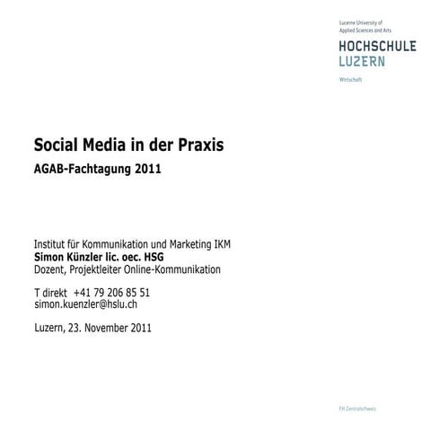 Social Media in der Praxis - Generation Y, Social Recruiting und Erfolgsfakto...