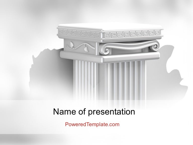 Pillar PowerPoint Template