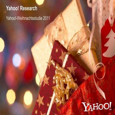 Yahoo! Weihnachtsstudie 2011