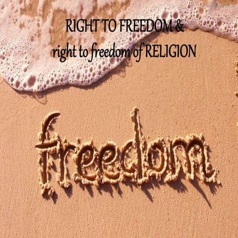 Right to freedom