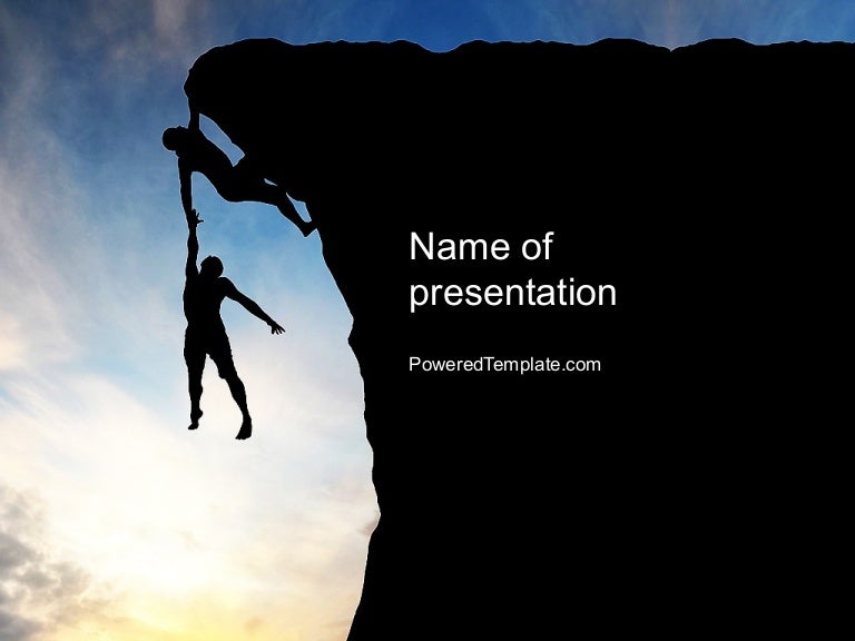 Helping Others PowerPoint Template