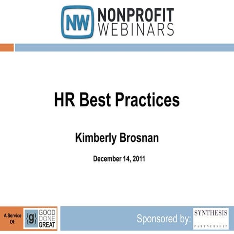HR Best Practices