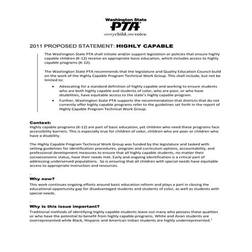 1112 highly capable_issue_paper