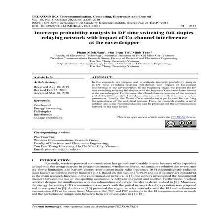 Intercept probability analysis in DF time switching full-duplex relaying netw...