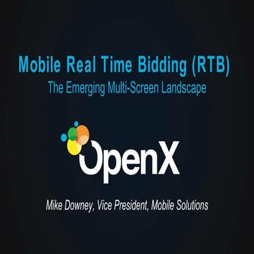 Mobile RTB Advertising - Megamadz | PPTX