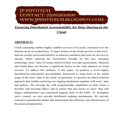 111906665 ensuring-distributed-accountability-for-data-sharing-in-the-cloud