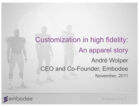 Embodee presentations