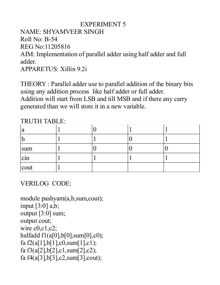 parallel to serial converter verilog code parallel to serial converter verilog code
