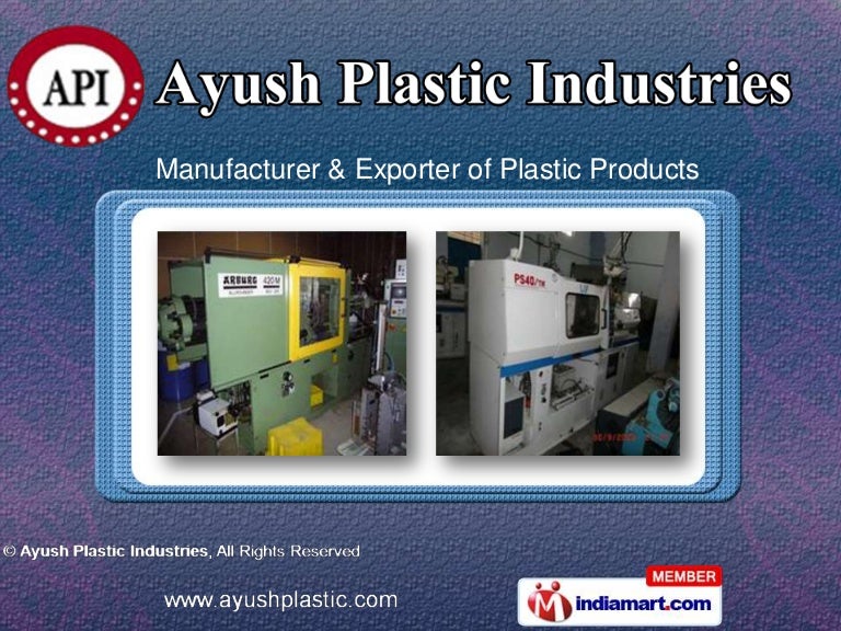 Ayush Plastic Industries Uttar Pradesh INDIA