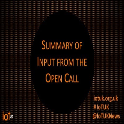 Security Research Day Summary of Input