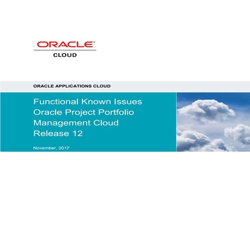 11212017 oracle project_portfolio_management_cloud_functional_known_issues_-_...