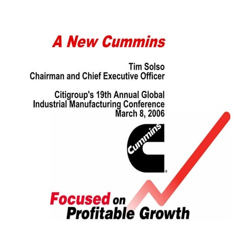 Cummins_Citigroup_Industrial_Conference0306