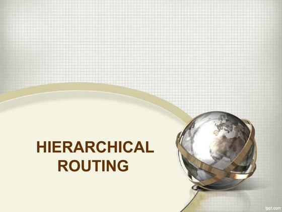 Hierarchical Routing In Computer Networks.pptx