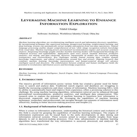 Available Research Topics in Machine Learning | PDF