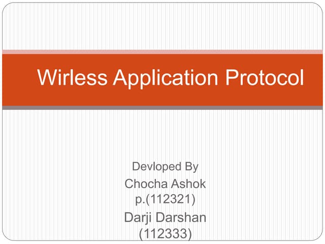 112321 112333 wirless application protocol