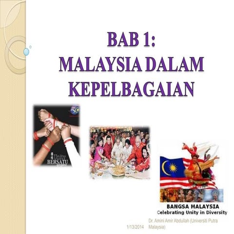 Hubungan Etnik Bab-1